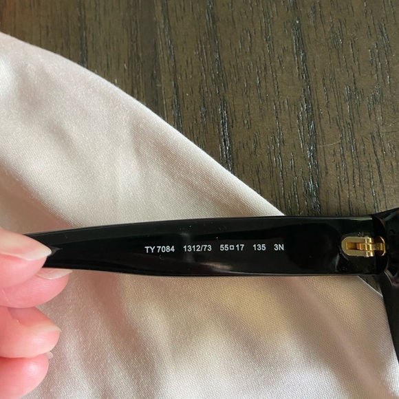 Like new! Tory Burch Black Sunglasses main image 6